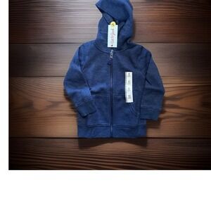 Cat &‎ Jack 2T  Navy Blue Hoodie NEW